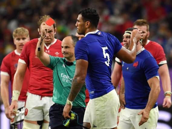 Off you go: The dismissal which cost France.
