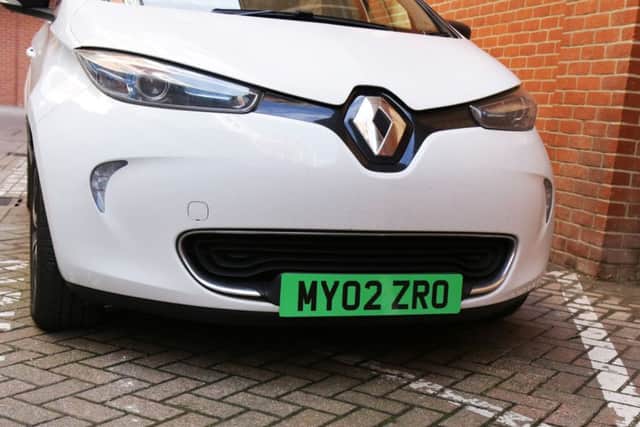 Is this the number plate of the future as the Department for Transport begins a new consultaton?