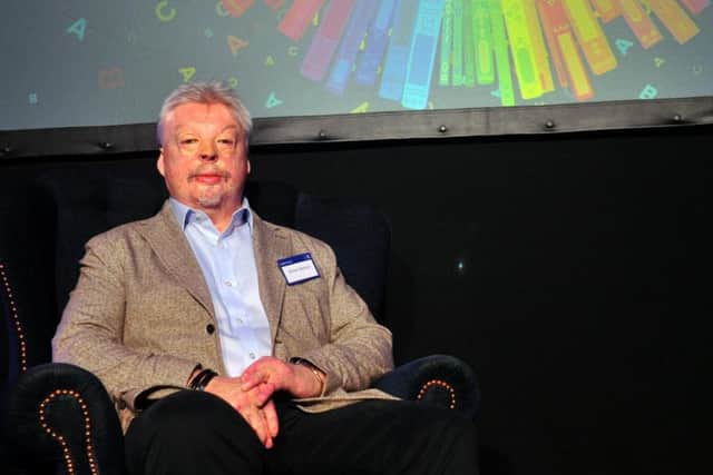 Simon Weston CBE at Crown Hotel in Harrogate, where he was the speaker at the Yorkshire Post Literary Lunch part of the Raworths Harrogate Literary Festival. Image: Gary Longbottom.