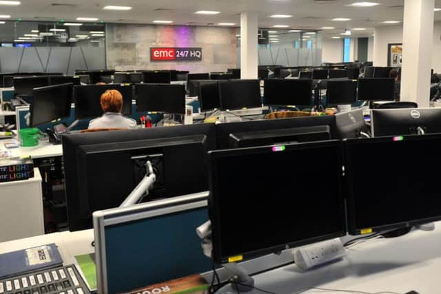 The main office at GCHQ Scarborough