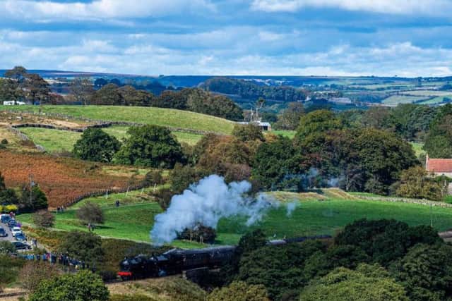 Travelling by steam train to explore the North York Moors is recommended by Lonely Planet Picture James Hardisty