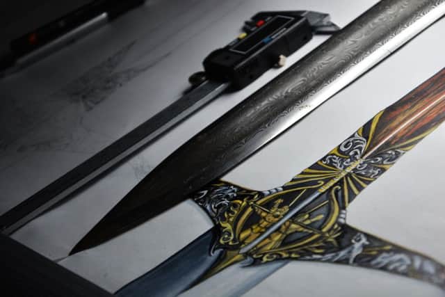 The Heartsbane sword was one of her proudest creations for the show.