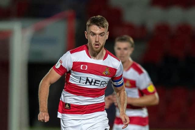 Ben Whiteman got on the scoresheet for 
Doncaster Rovers at Southend.
 Picture: Bruce Rollinson