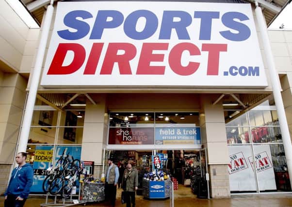 Sports Direct. Pic: Peter Byrne/PA Wire.