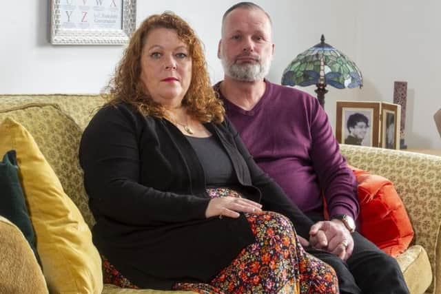 Joanne and Andrew Doody, from Wyke, have launched the Peter Doody Foundation to support people with epilepsy and their families after the sudden death of their son at the age of 21. Image: Tony Johnson.