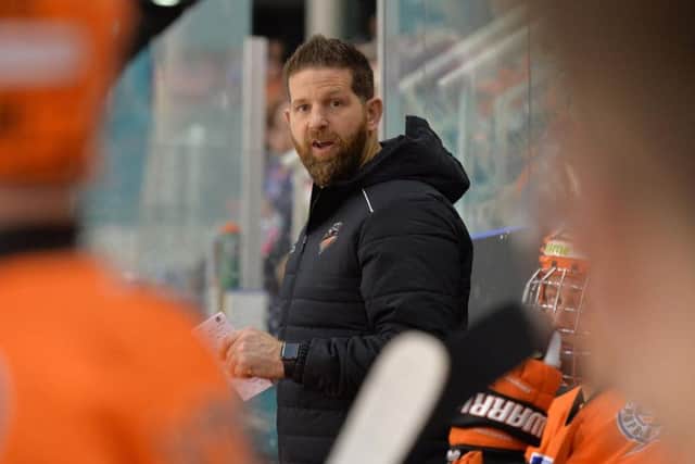 CHANGING PLANS: Sheffield Steelers' head coach and GM, Aaron Fox. Picture: Dean Woolley.