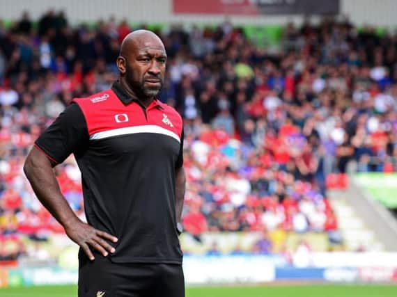 Doncaster Rovers manager Darren Moore. PIC: Marie Caley.