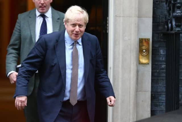 Prime Minister Boris Johnson leaves 10 Downing Street. Photo: Hollie Adams/PA Wire