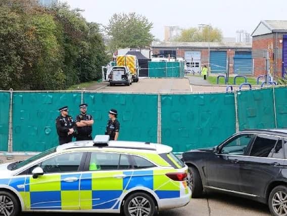 A man and a woman have been arrested over the deaths of 39 people found in a lorry in Essex.