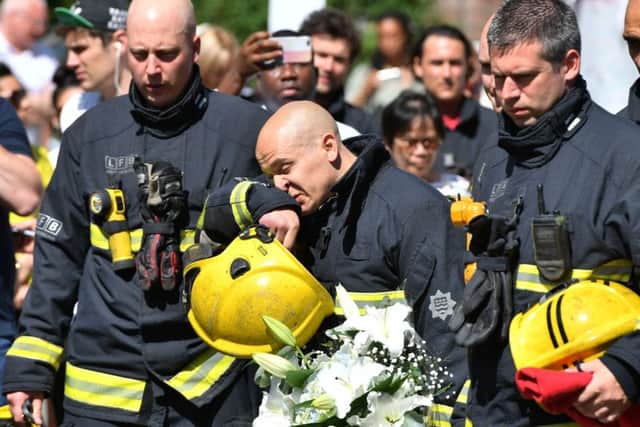 Firefighters remain haunted by the Grenfell Tower tragedy.