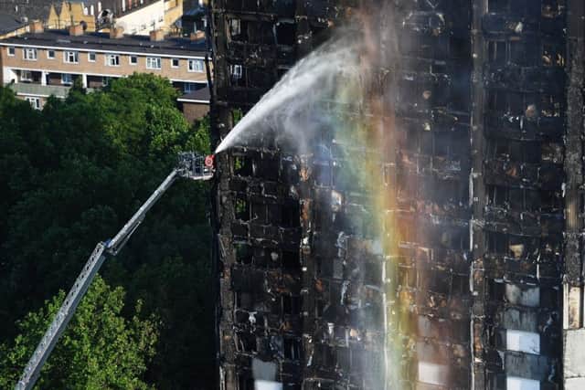 Firefighters risked their lives to tackle the Grenfell Tower inferno in June 2017.