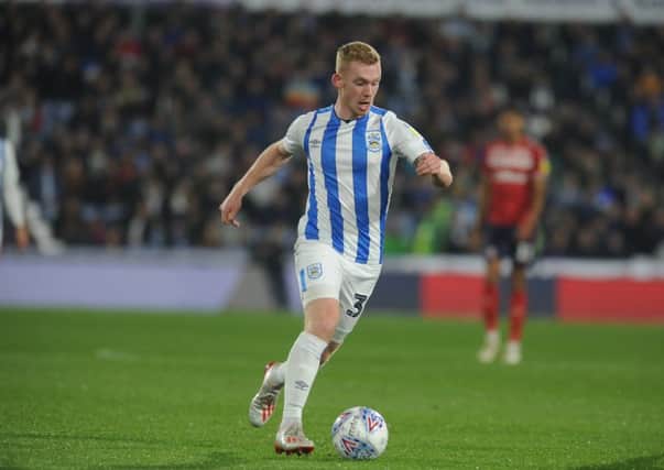 Emerging: Huddersfield Town's Lewis O'Brien. Picture: Tony Johnson
