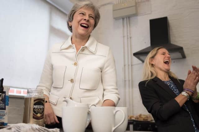 Theresa May, the then Prime Minister, joined Kim Leadbeater, sister of murdered MP Jo Cox, at an event to highlight the importance of loneliness.