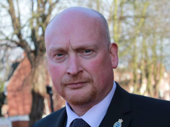 West Yorkshire Police Federation Chairman Brian Booth