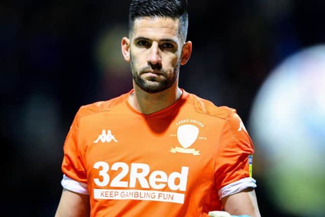 Leeds United's Kiko Casilla has been named the Championship's best goalkeeper in October