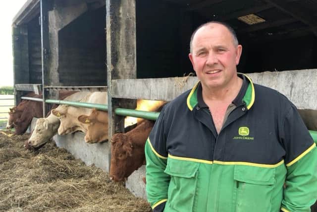 Andrew Sewell, who farms in York, is a member of the National Farmers' Union's livestock board and said the number of deaths in agriculture due to cattle incidents is shocking. Picture courtesy of the NFU.
