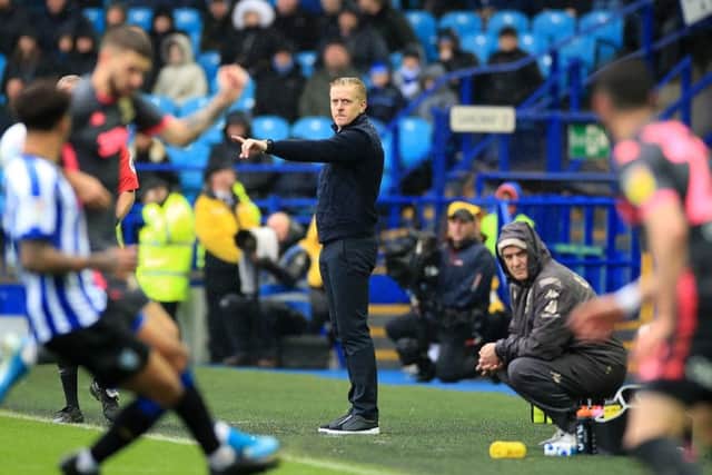 Sheffield Wednesday manager Garry Monk on the touchline. Picture: Danny Lawson/PA