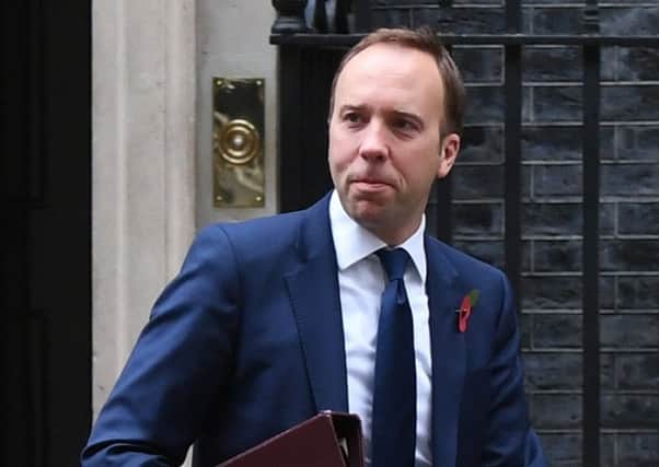 Health and Social Care Secretary Matt Hancock leaves 10 Downing Street - he has failed to deliver social care reform.