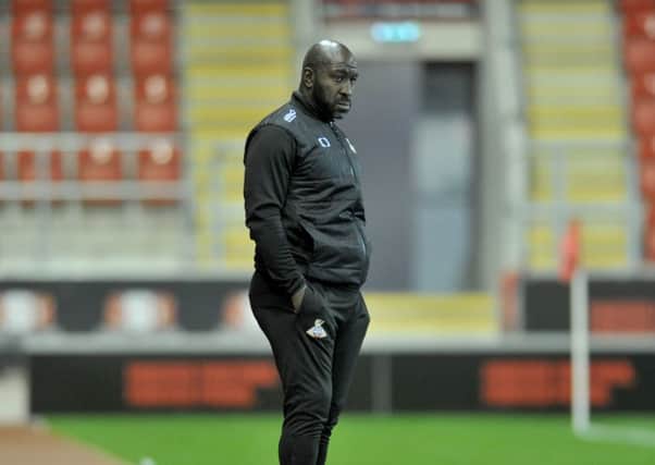 Doncaster Rovers' manager Darren Moore.  Picture: Tony Johnson