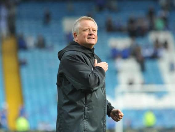 Sheffield United manager Chris Wilder is a big admirer of Burnley's Sean Dyche