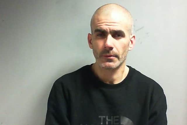 Michael Andrew Hester was jailed after DNA on a glove he left at the scene of a burglary helped detectives track him down