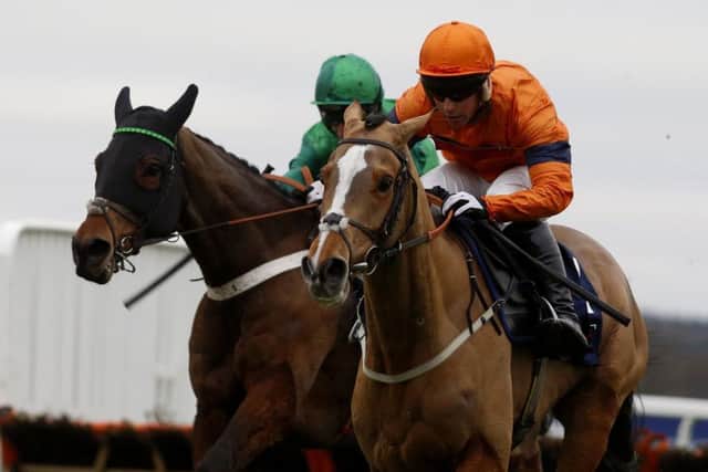 Sam Spinner and Joe Colliver's finest hour came when winning Ascot's Grade One Long Walk Hurdle in December 2017.