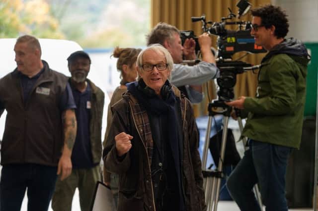 Ken Loach on the set of Sorry We Missed You. Pictured: Director Ken Loach. Picture: PA Photo/Entertainment One.