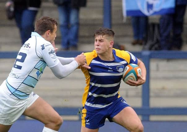 Yorkshire Carnegie's Dan Lancaster isback in the line-up for Friday's clash at London Scottish. Picture: Steve Riding.