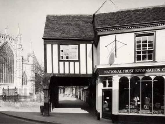 1 College Street has been a National Trust gift shop and visitor centre since 1969
