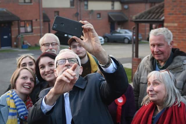 Labour leader Jeremy Corbyn on the general election campaign trail this week.