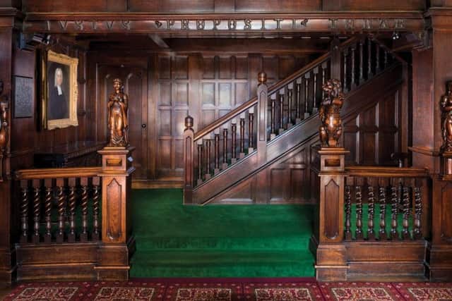 Shibden's 'Anne Lister staircase' appears in Gentleman Jack