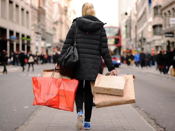 Despite the headline-grabbing insolvencies of a number of high street names, the number of retailers going into administration continued to fall over the quarter. Picture: PA