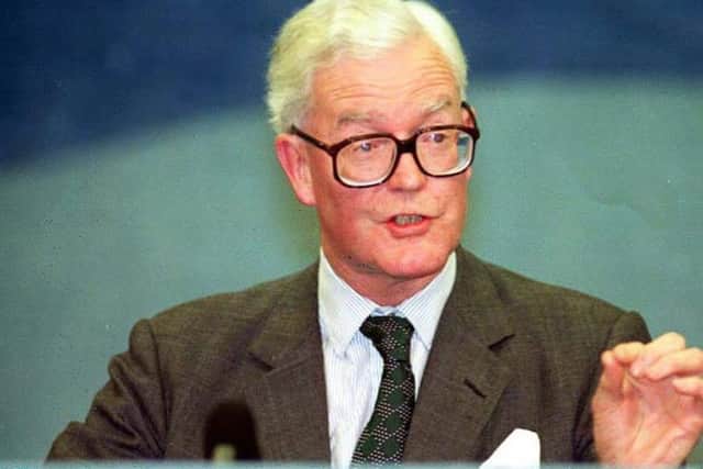 Douglas Hurd had just been made Foreign Secretary at the time of the collapse of the Berlin Wall.