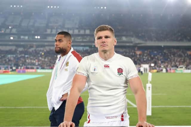 England's Owen Farrell after the 2019 Rugby World Cup final (Picture: PA)