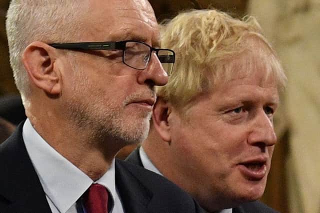 Boris Johnson and Jeremy Corbyn are being challenged to set out their visions for Yorkshire. Picture: Daniel Leal-Olivas/PA Wire