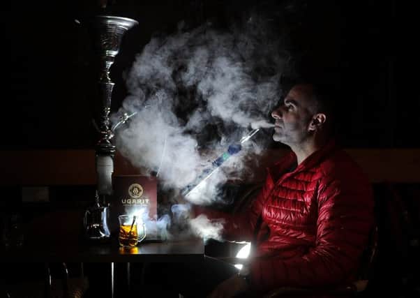Ghassan Bateha has added a shisha lounge to his restaurant called Ugarit in Huddersfield. Picture: Simon Hulme