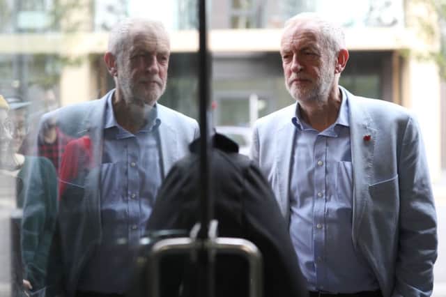 Jeremy Corbyn visiting Clyde House, Putney, London. Picture: Yui Mok/PA Wire