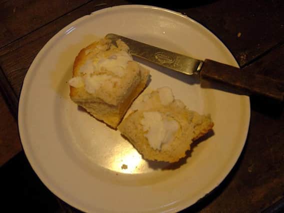Bread and dripping for lunch at the Workhouse Museum in Ripon Picture: Mike Cowling