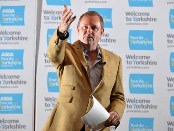 Sir Gary Verity, the former chief executive of Welcome to Yorkshire.