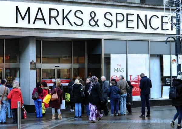 Marks & Spencer on Briggate in Leeds. Picture: Jonathan Gawthorpe