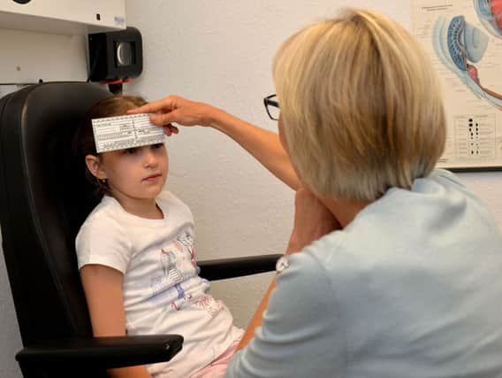 Eye tests can prevent common sight problems