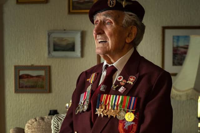 John Jeffires, 97,  from Richmond, North Yorkshire.  Picture: Bruce Rollinson