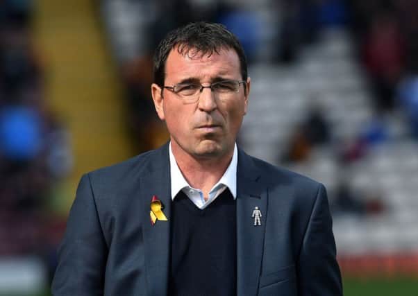 Frustrated: Gary Bowyer.
