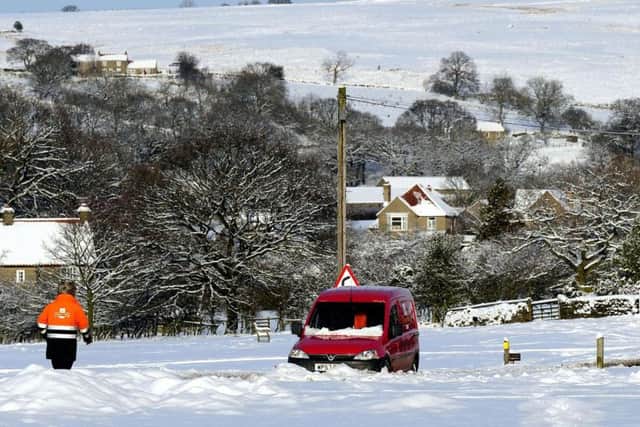 Heavy snow hits Goathland in 2010