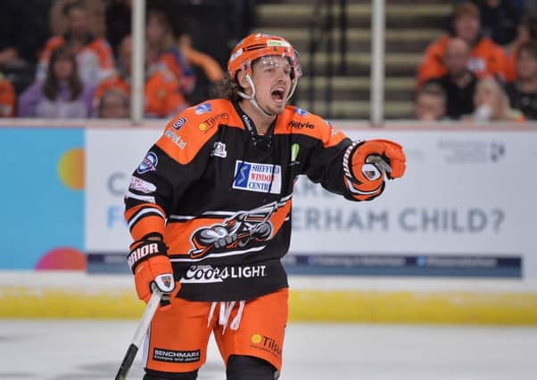 MISSING IN ACTION: 
Sheffield Steelers' Marc-Olivier Vallerand will miss Saturday's clash at Cardiff. 
Picture: Dean Woolley.