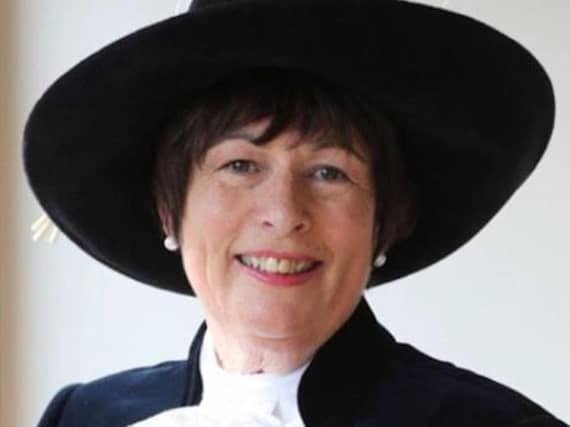 Former Derbyshire High Sheriff Annie Hall