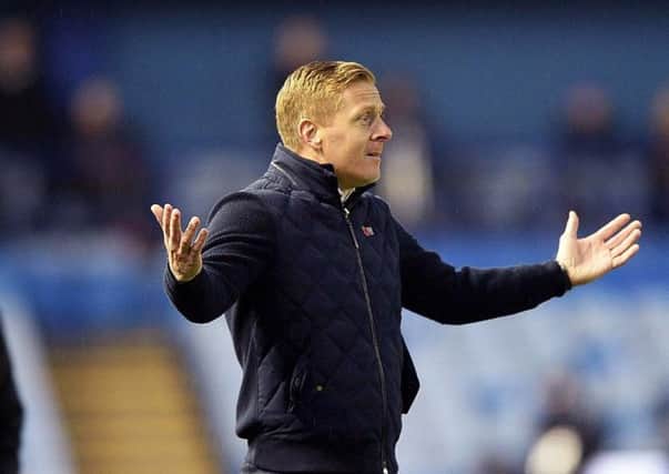 Not again: Owls manager Garry Monk after his team throw away another win.