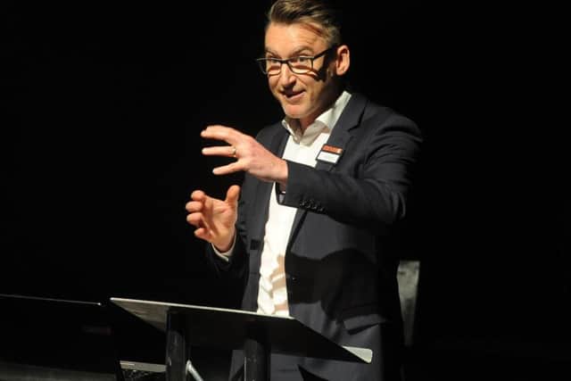 James Brining, artistic director at Leeds Playhouse. Picture Tony Johnson.
