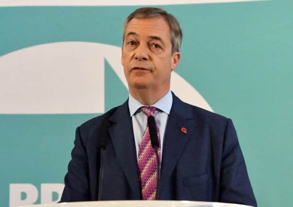 Nigel Farage has said the Brexit Party will not stand in seats won by Conservatives in the 217 General Election.