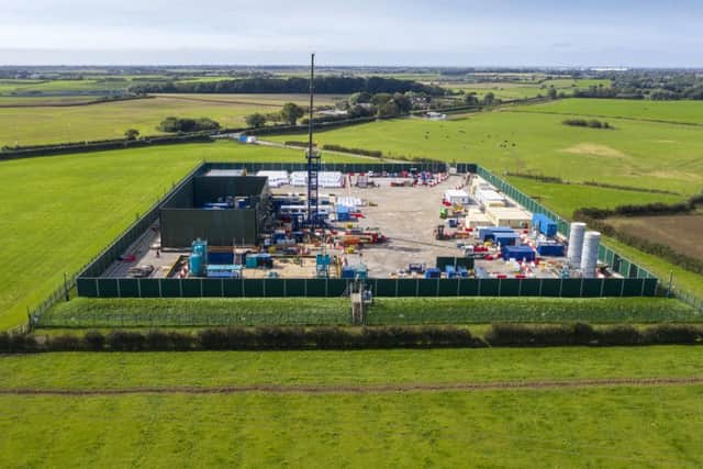 A fracking site in Lancashire - will the Government's moratorium be scrapped after the election?